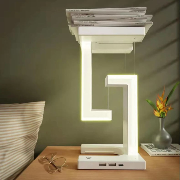 Trådlös Laddare - GlowCharge - Snabbladdning - Magisk Atmosfär i Rummet