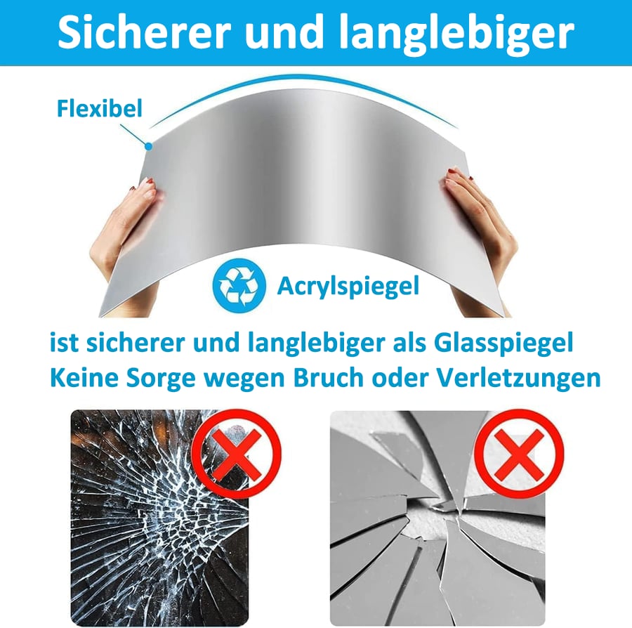 ToughMirror Okrossbar Spegellösning