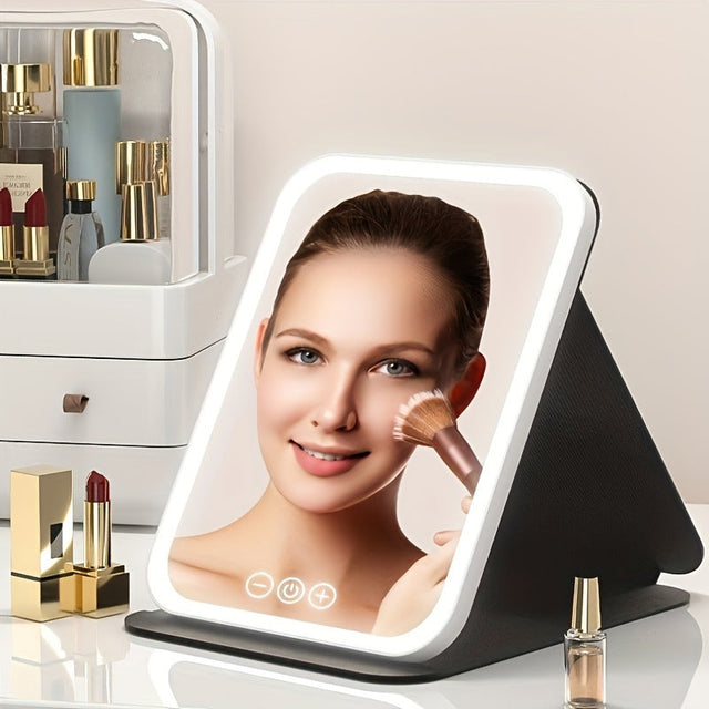 GlowMirror – LED Sminkspegel med USB-laddning