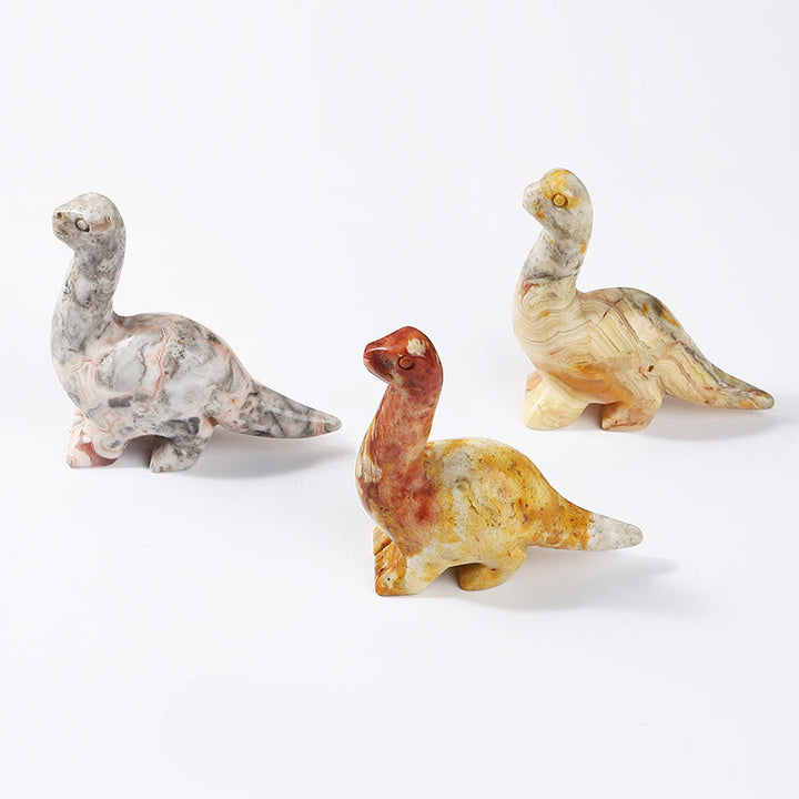 2,5 tum Kristall Dinosaur Hemdekoration Ädelsten Dekor