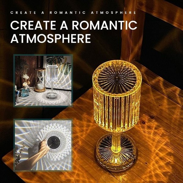 Touch Control Gatsby Crystal Lamp