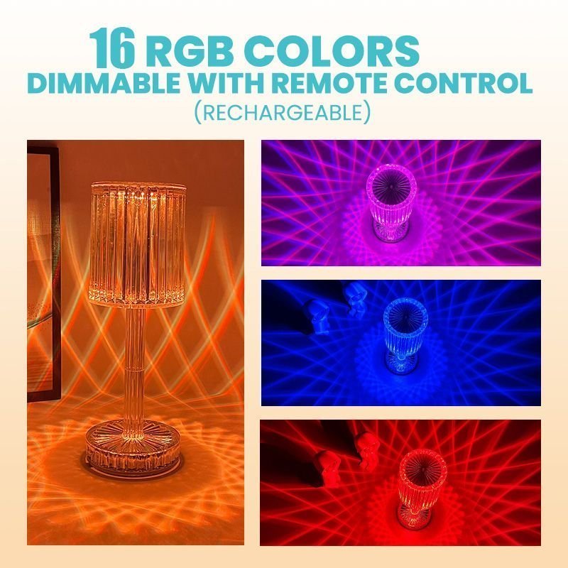 Touch Control Gatsby Crystal Lamp