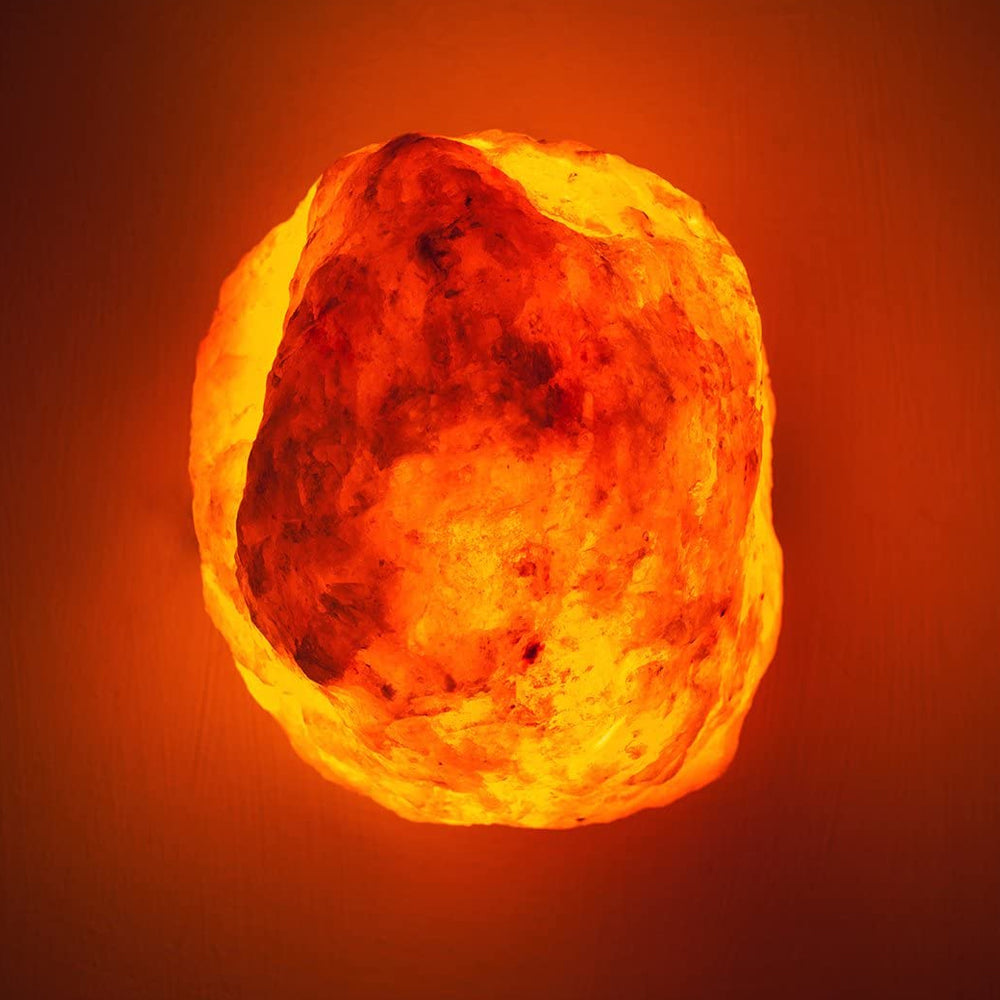 Himalayasaltlampa med dimmer