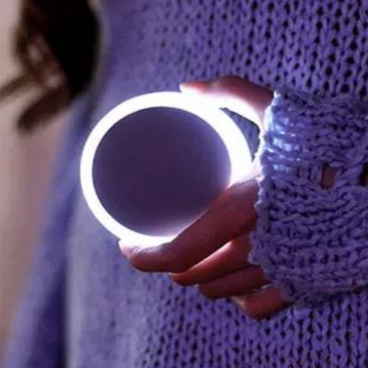 Trådlös Laddning LED Makeup Spegel |