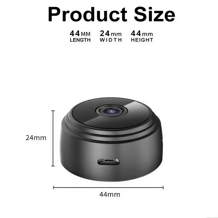 1080p Magnetisk WiFi Mini Kamera - Husvagn Backkamera