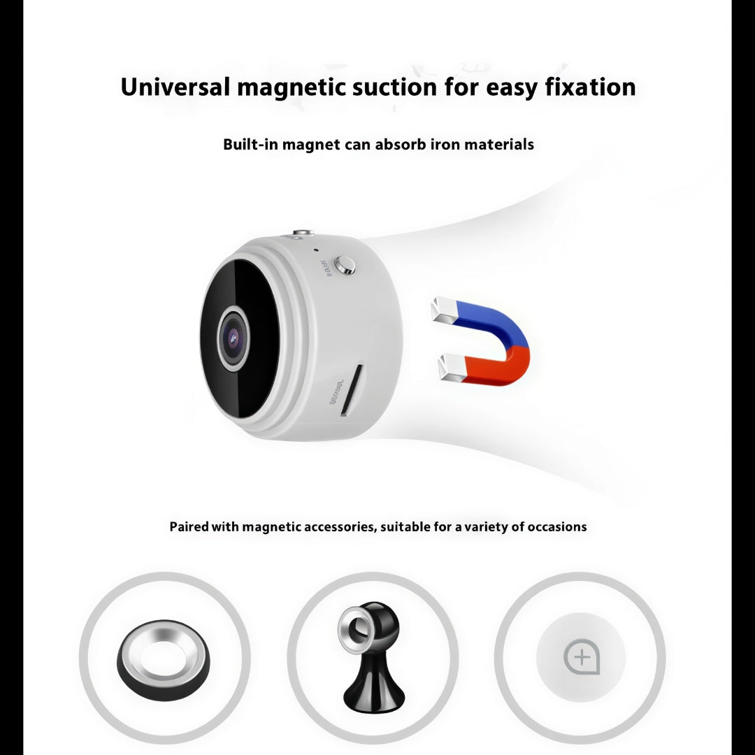 1080p Magnetisk WiFi Mini Kamera - Husvagn Backkamera