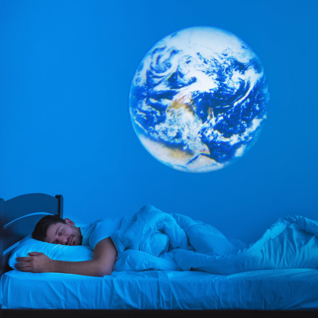 Projektorlampa - EarthGlow - LED jorddesign - Inspirerad nyfikenhet