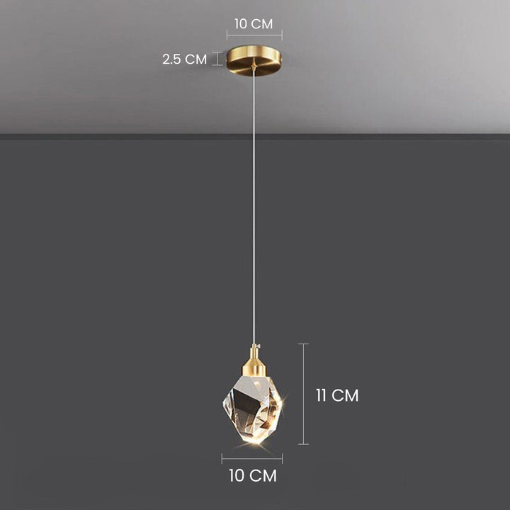 Krondiamant pendellampa