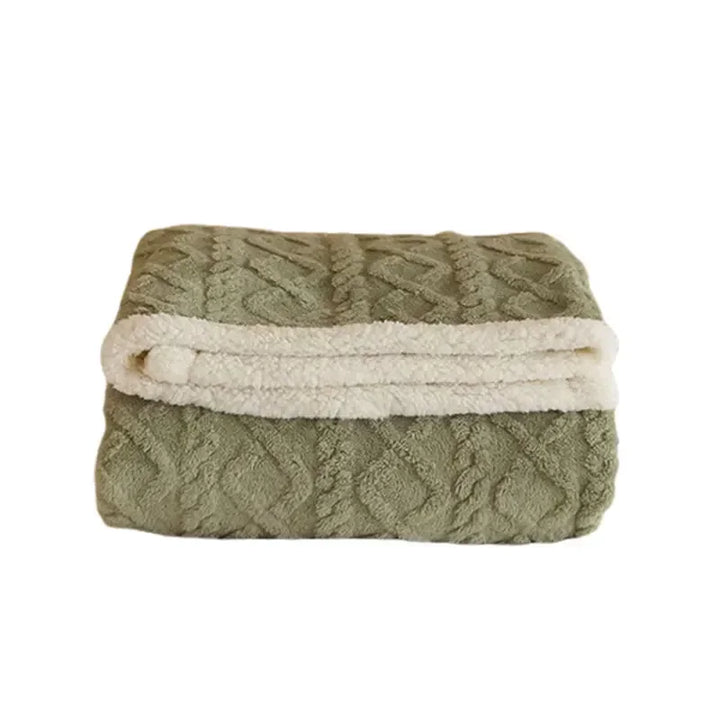 Tjock Vinter Lammull Filt - WarmWool
