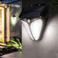 Solenergi Intelligent Triangel Utomhus Vattentät Rörelsesensor Patio LED Vägglampa