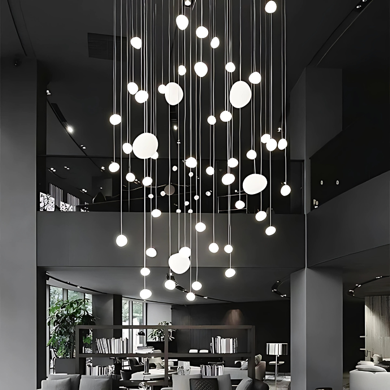 Elegant Glaspärla Hängande Lampa