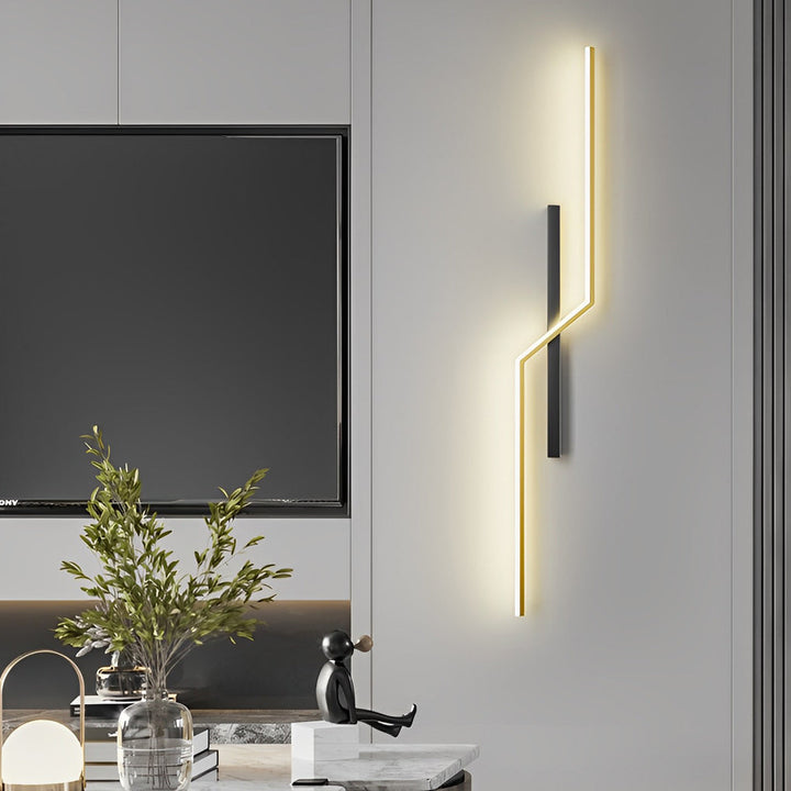 Lines Kreativ LED Modern Minimalistisk Vägglampa Dekorativa Vägglampor Belysning