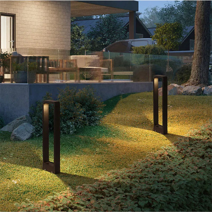GardenGlow - LED golvbelysning för utomhusbruk, väderbeständig, belysning av gångvägar och terrasser