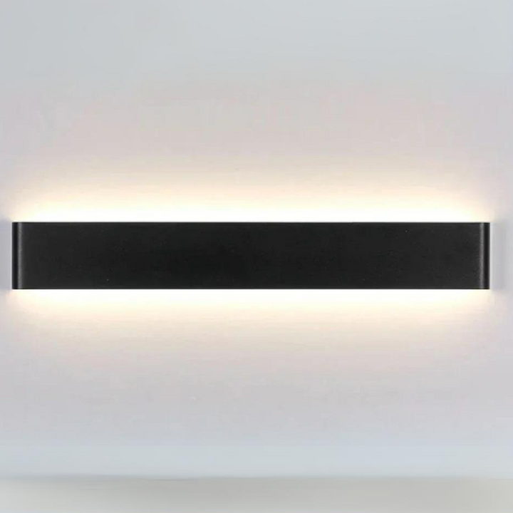 Nordisk LED Vägglampa - Modern Borstad Aluminium Inomhus Vägglampa