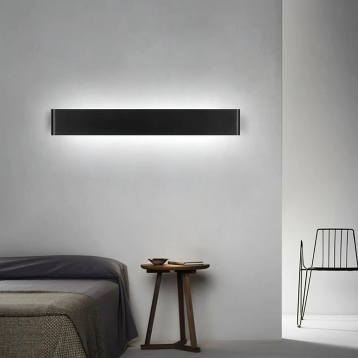 Nordisk LED Vägglampa - Modern Borstad Aluminium Inomhus Vägglampa