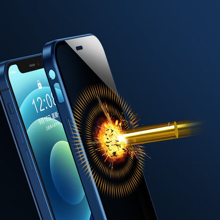 iPhone-fodral med dubbel-sidig spänne