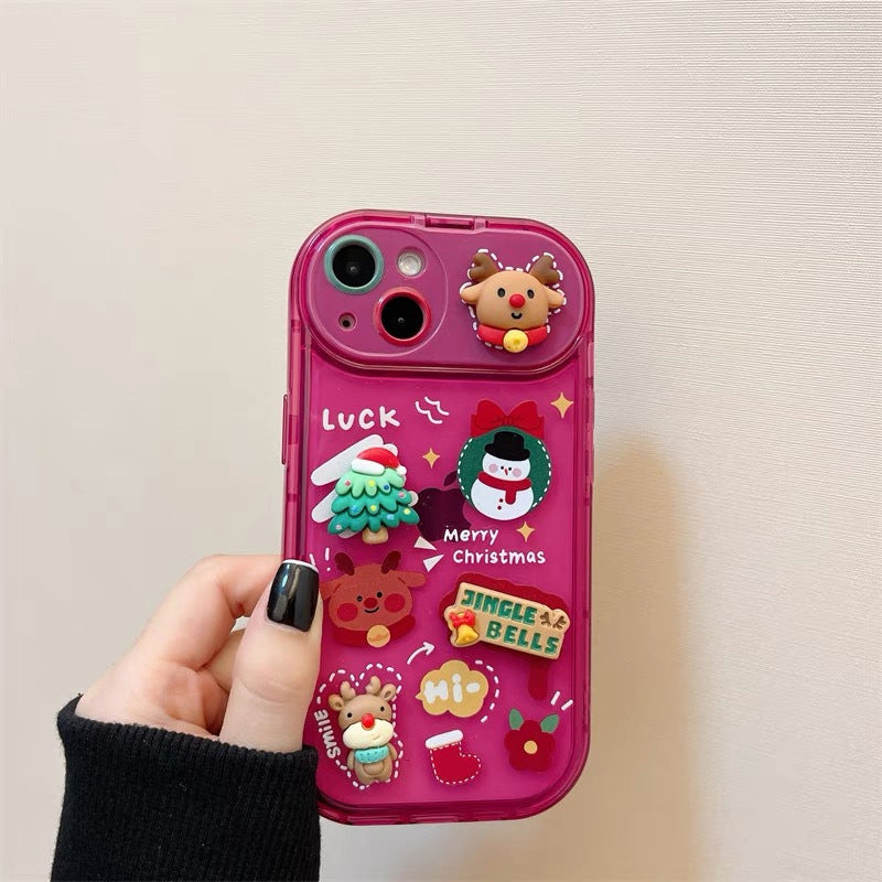 Julgran Hänge iPhone Fodral med Spegel