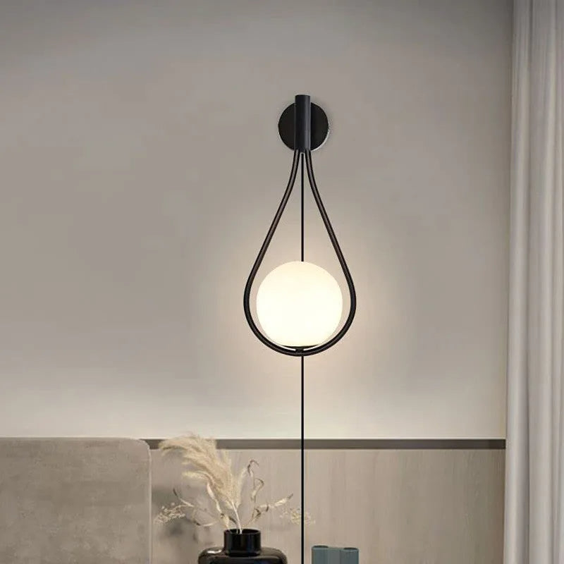 Ljus - Vägglampa från mitten av seklet