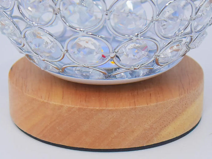 Modern Minimalist Rund USB-laddningsbar LED-bordslampa
