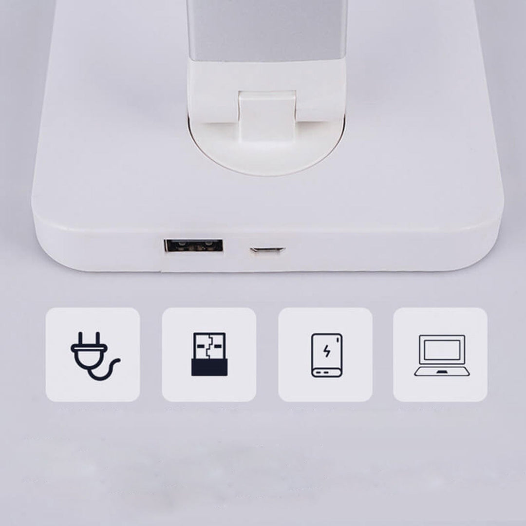 Nordisk Kreativ Fällbar Touch Dimbart LED Skrivbordslampa