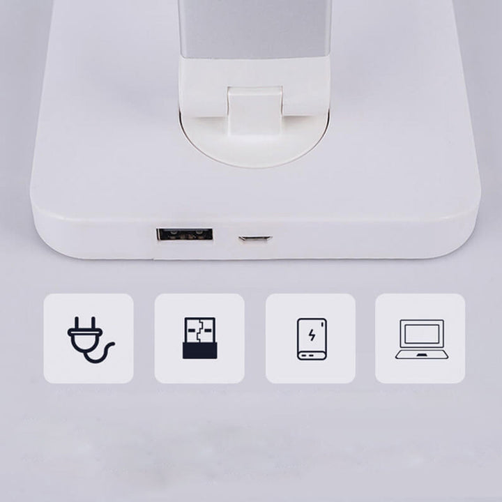 Nordisk Kreativ Fällbar Touch Dimbart LED Skrivbordslampa