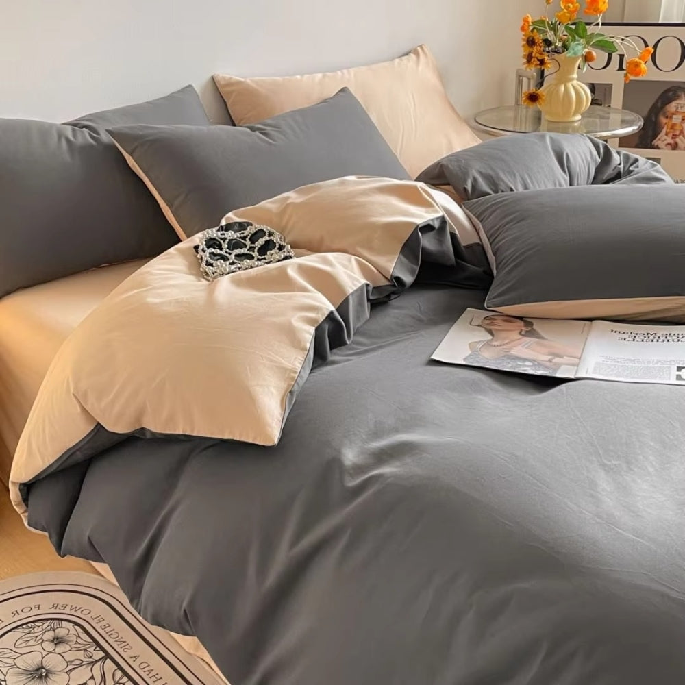 Lustova Bomull Duvet Täckning | 3-delars Set