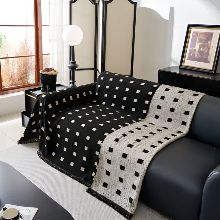 Fyrkantig Matris Sofföverdrag