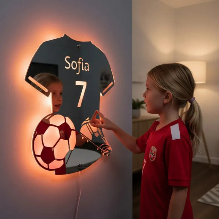 MirrorJersey | Justerbar LED Spegeltröja