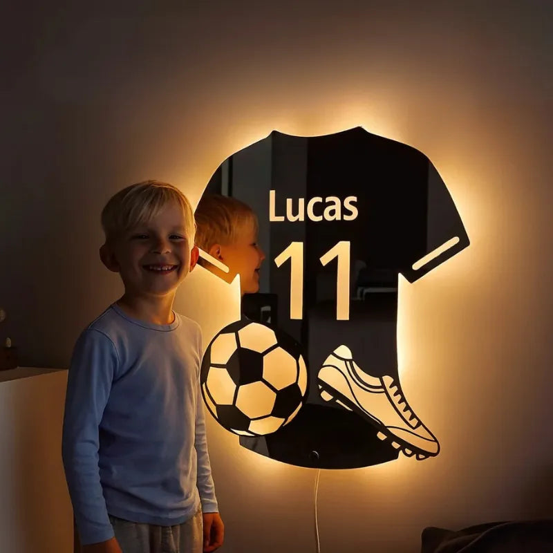 MirrorJersey | Justerbar LED Spegeltröja