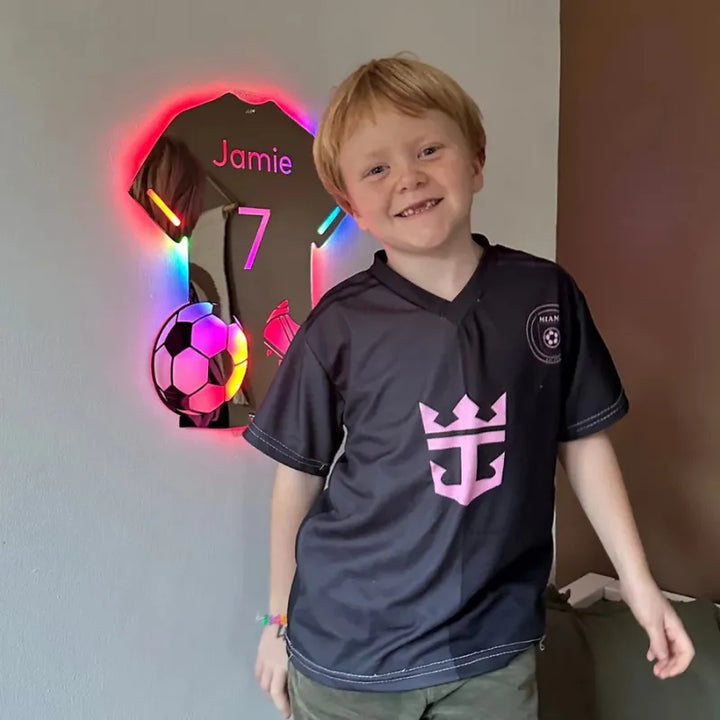 MirrorJersey | Justerbar LED Spegeltröja