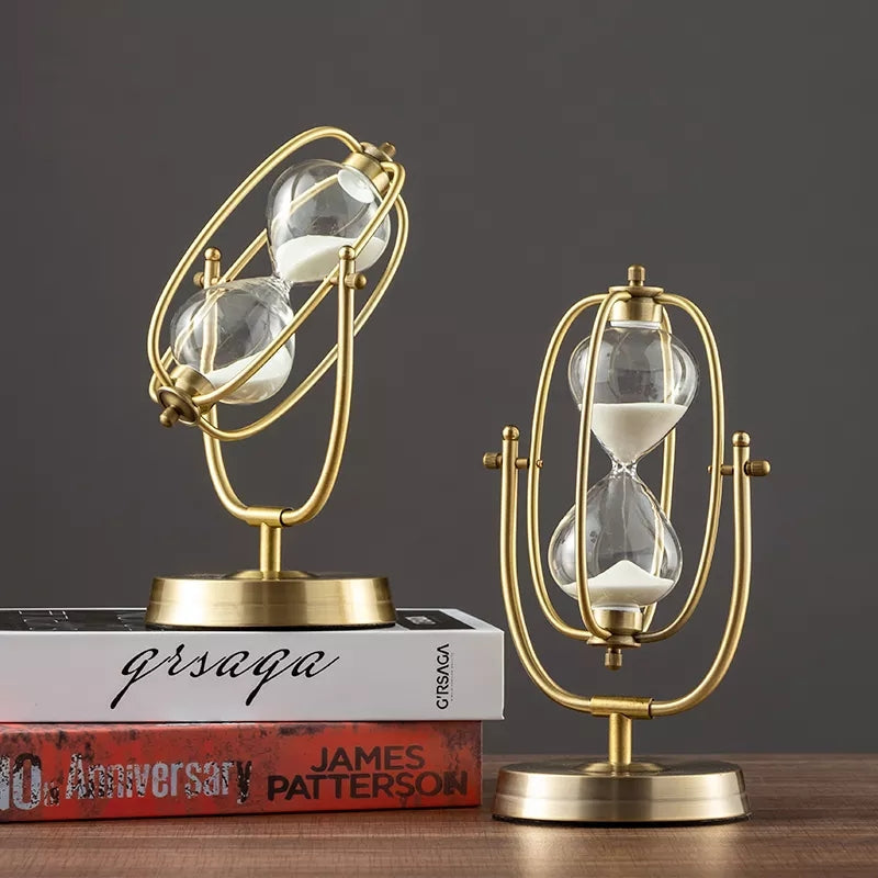 Europeisk Retro Sandtimer Dekor Sand timer gåva
