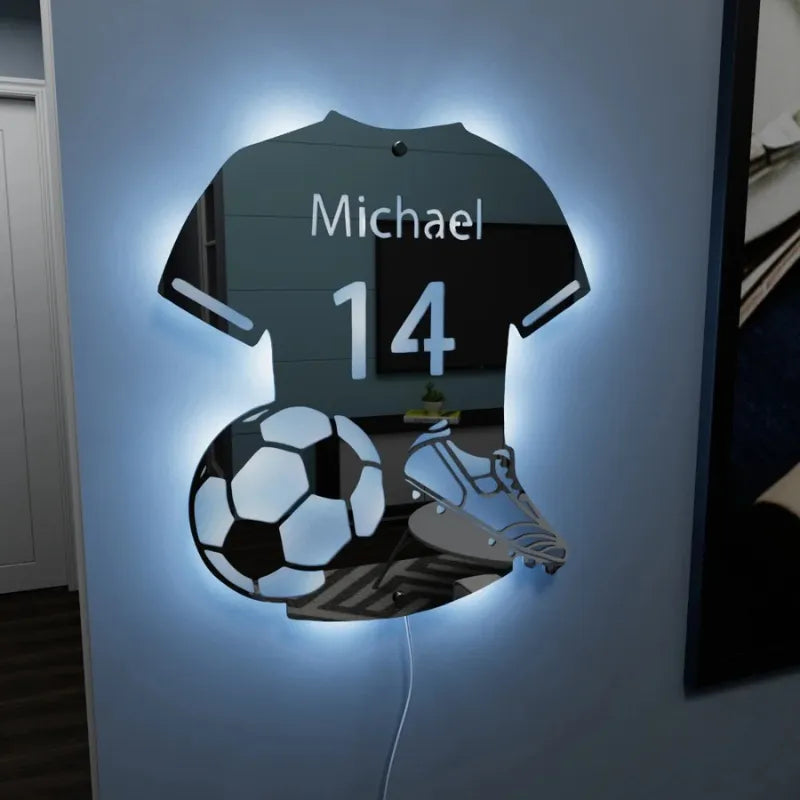 MirrorJersey | Justerbar LED Spegeltröja