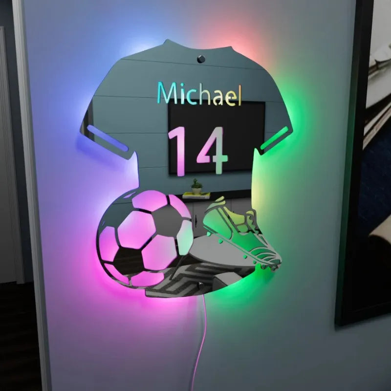 MirrorJersey | Justerbar LED Spegeltröja
