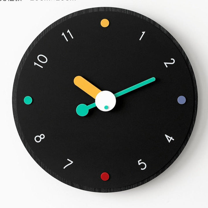Konstnärlig Minimalistisk Tyst Vägg Dekorativ Klocka