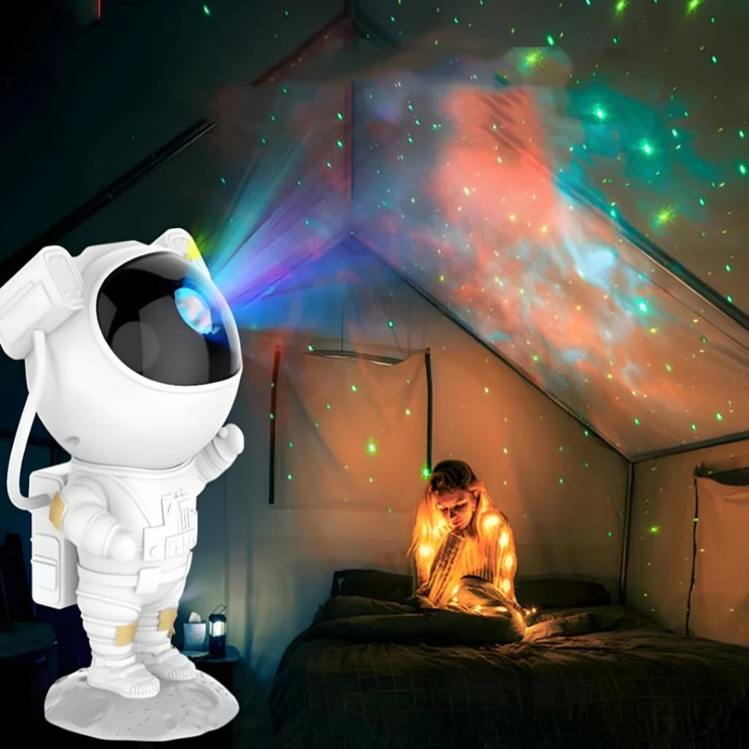 Astronaut Rymd Nattlampa