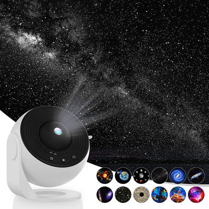13-i-1 Galaxy Nattlampa &amp; Projektor – Orion