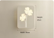 Modern minimalistisk LED-vägglampa