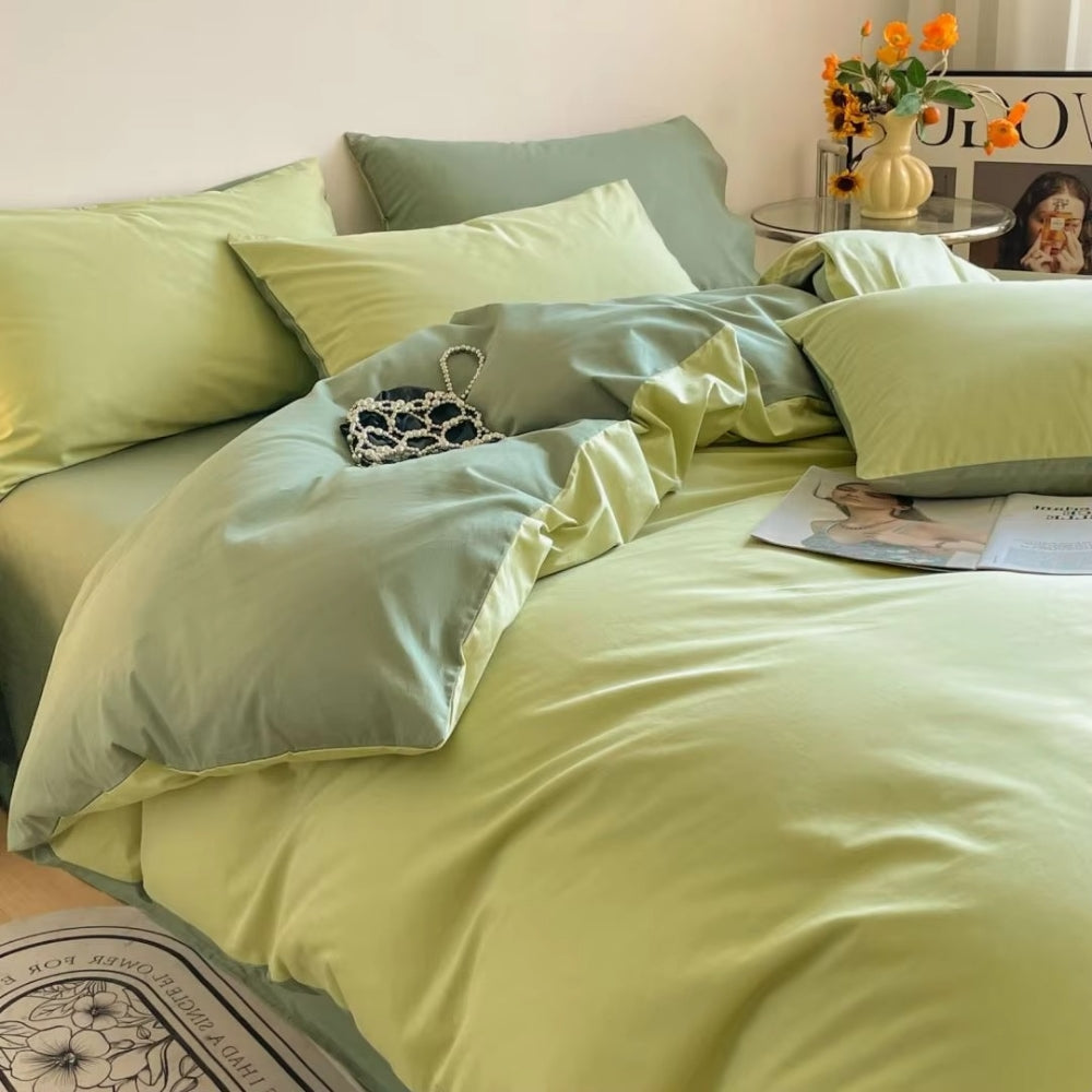 Lustova Bomull Duvet Täckning | 3-delars Set