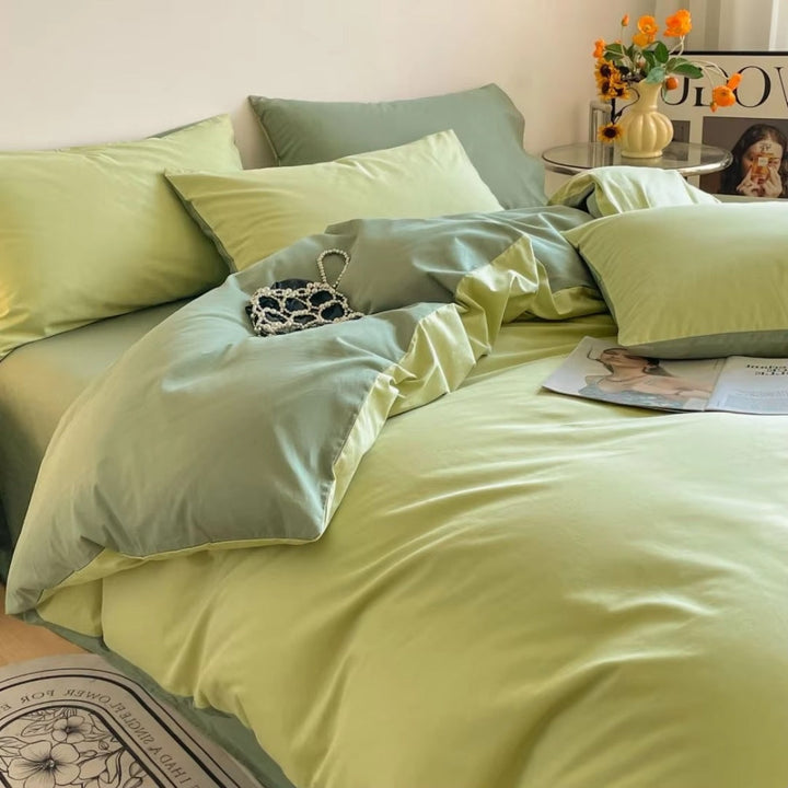 Lustova Bomull Duvet Täckning | 3-delars Set