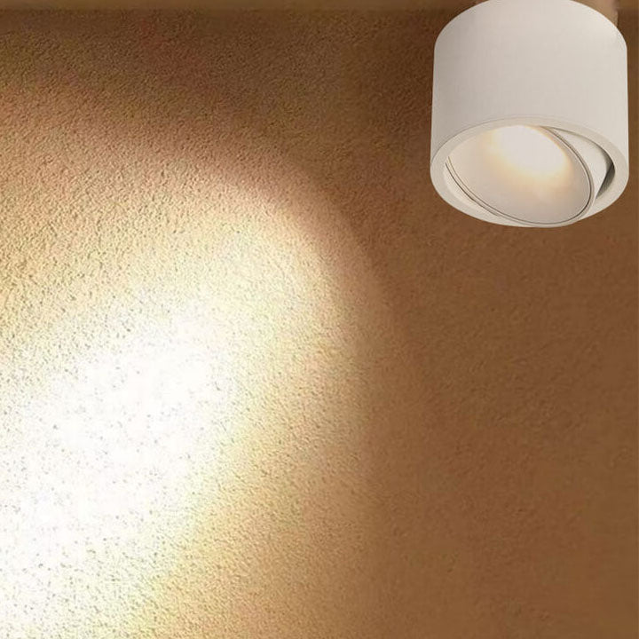 Origo Minimalistisk LED Taklampa - Justerbar Rund Infälld Lampa