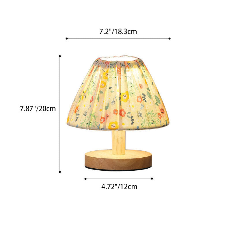 Modern Minimalistisk Kreativ Järn Blomformad 1-Lamps Bordslampa