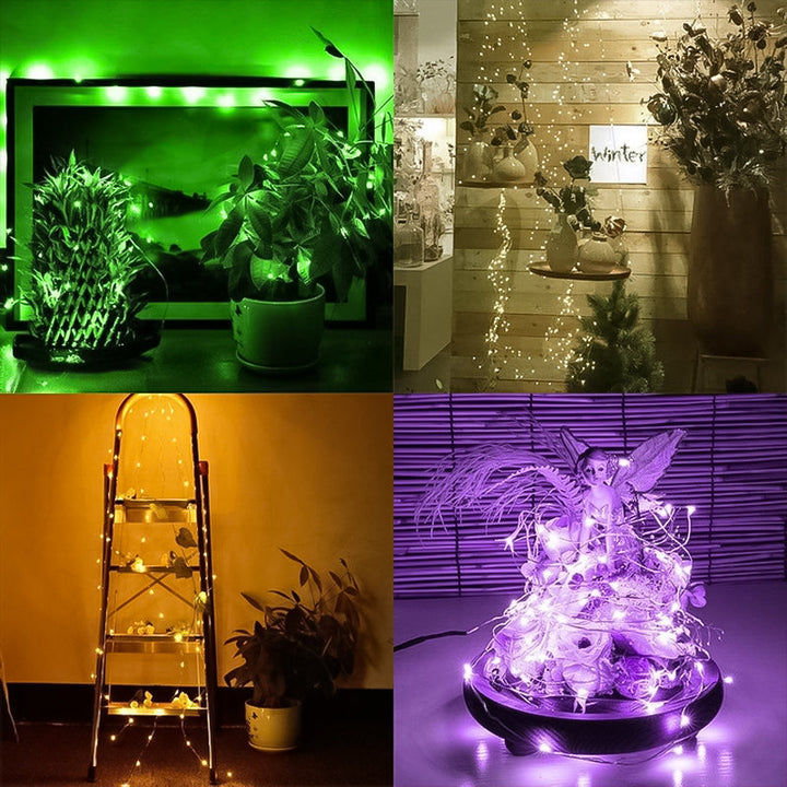 LED Flaska Lampa Kork Nattlampa DIY Dekorationsgåva