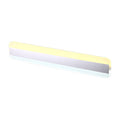 31.5"/39"/47" Bredd linjär sminkspegelbelysning modern akryl LED badrumsbelysning ovanför spegeln med reflektor
