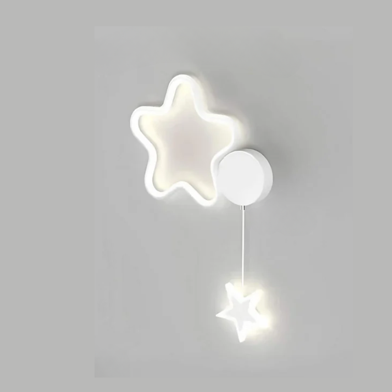 DreamLight | Magisk Vägglampa med Moln, Stjärnor och Måne