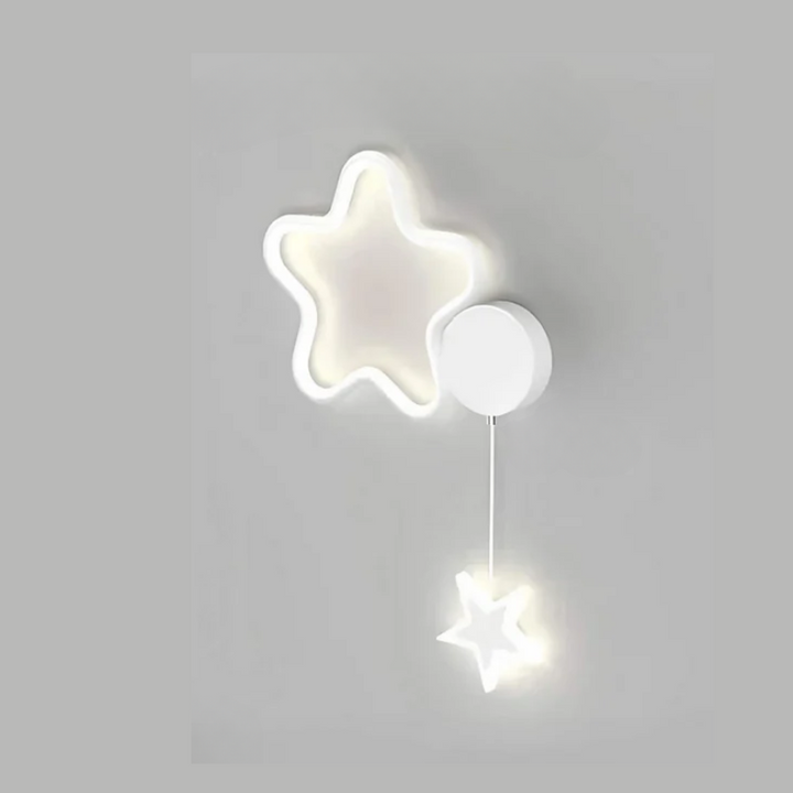 DreamLight | Magisk Vägglampa med Moln, Stjärnor och Måne