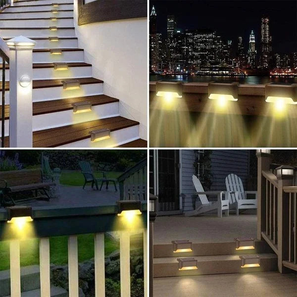 Solenergidriven terrassbelysning för utomhusbruk