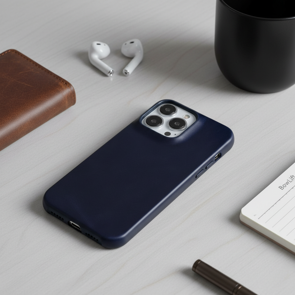 Oljewax Äkta Läder Apple iPhone Fodral
