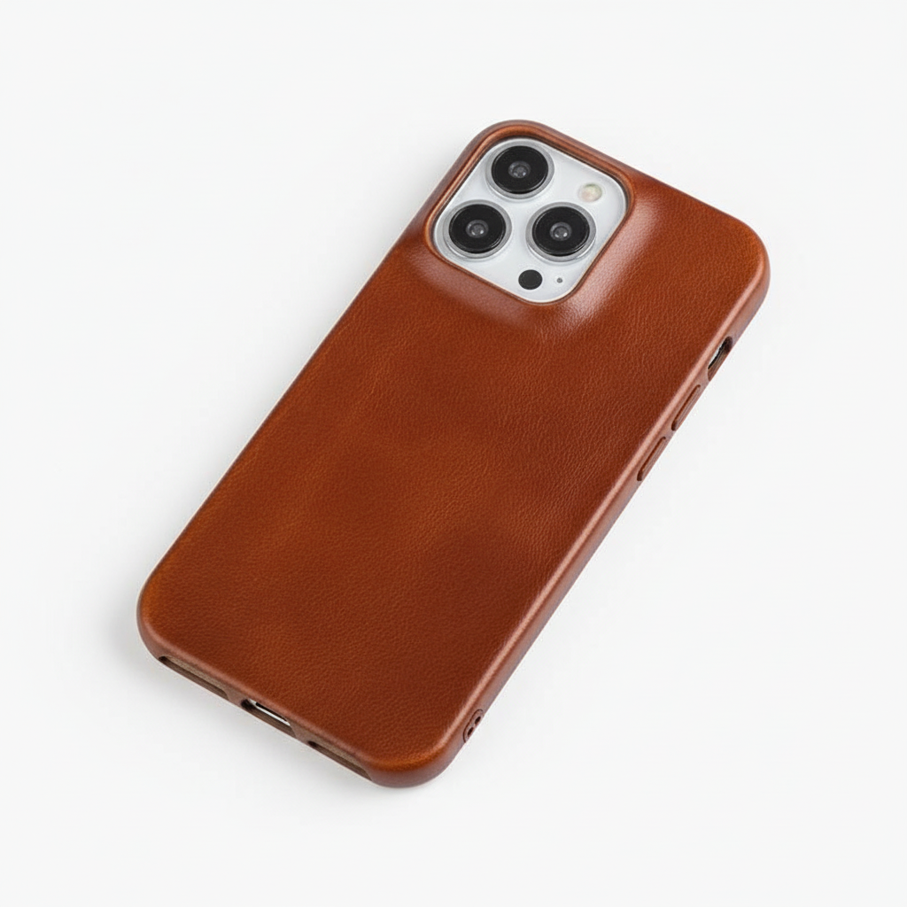 Oljewax Äkta Läder Apple iPhone Fodral