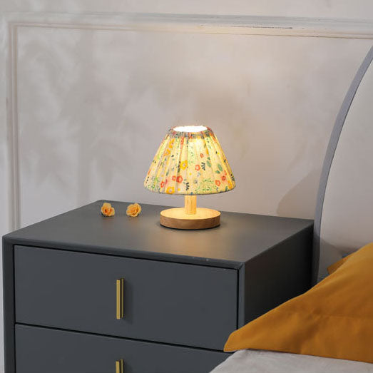 Modern Minimalistisk Kreativ Järn Blomformad 1-Lamps Bordslampa