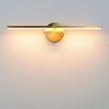 Nordisk Minimalistisk Aluminium Lång Bar Switch LED Spegel Vägglampa